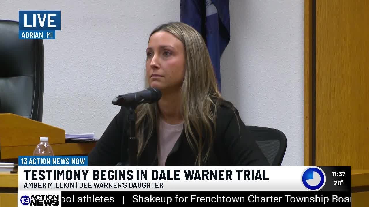 EXTENDED: Dee Warner's daughter questioned by prosecution