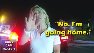 When a Woman Tries to Take Charge of Her Own DUI Investigation - A Body Cam Breakdown