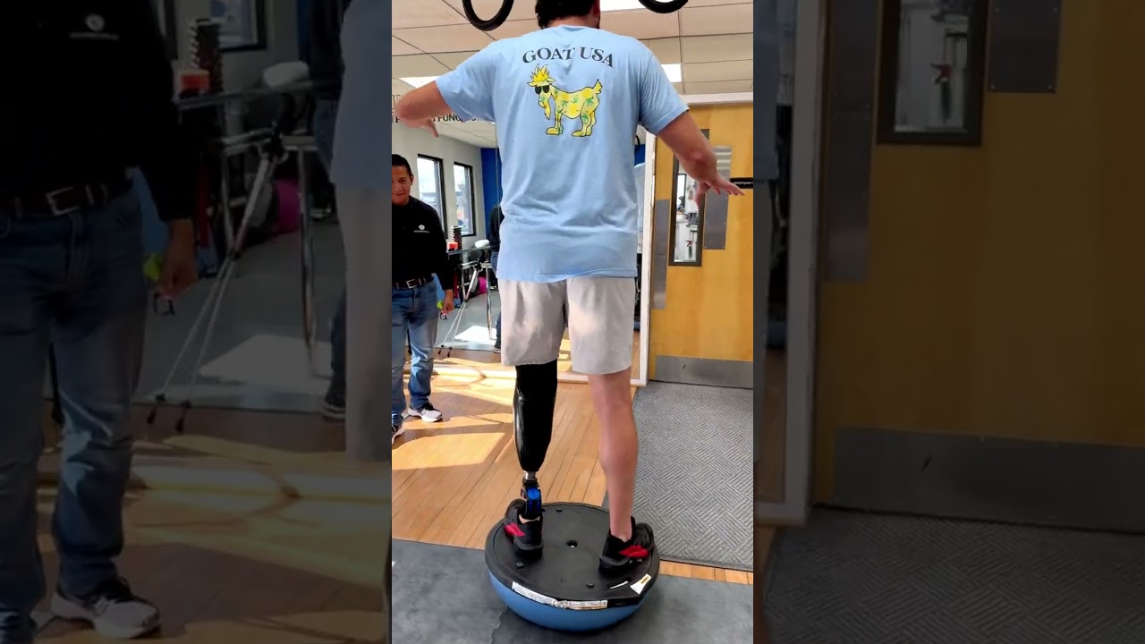 Working out with a Prosthetic Leg | Below Knee Amputee