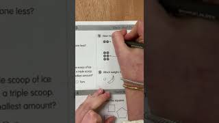 Math Worksheet Audio Recording