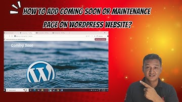How To Add Coming Soon Or Maintenance Page On WordPress and Redirect All Your Website Pages To It?