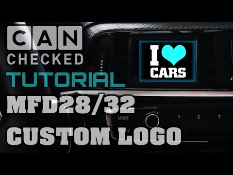 CANchecked - Custom Logo on your MFD28/32 display (tutorial)
