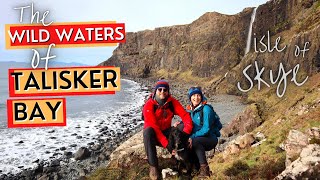 The WILD WATERS of TALISKER BAY on the Isle of Skye, Scotland + Searching for Social History - Ep9