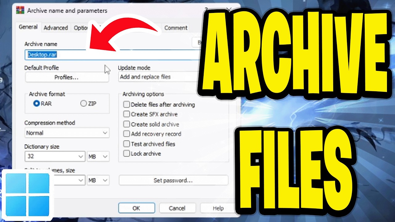 How To Archive Files in Windows 11 - YouTube