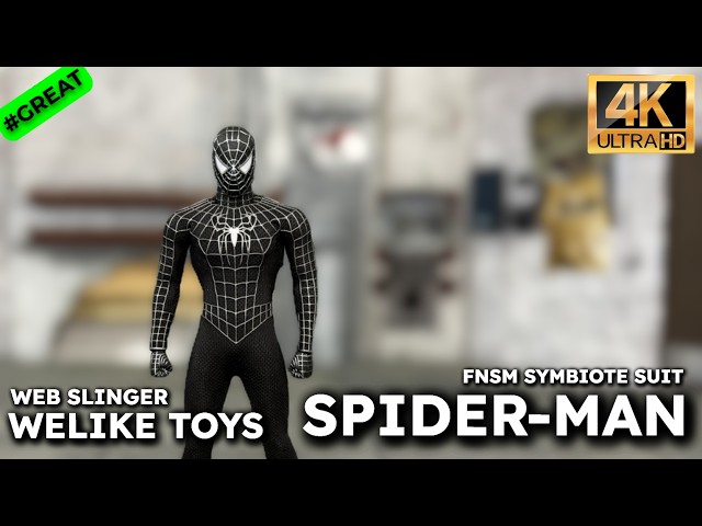 Welike Toys Spider-Man Web Slinger WLT05 FNSM Black Ver 1/12