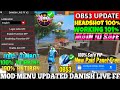 OB53 HACK ✅ Free Fire Headshot Hack Free fire Mod Menu Apk Autokill + fly Hack FF Panel Hack 2026 ❤️