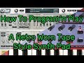How To Program'n'Play Retro Worn Tape Synth Pads on TyrellN6 Nord Lead