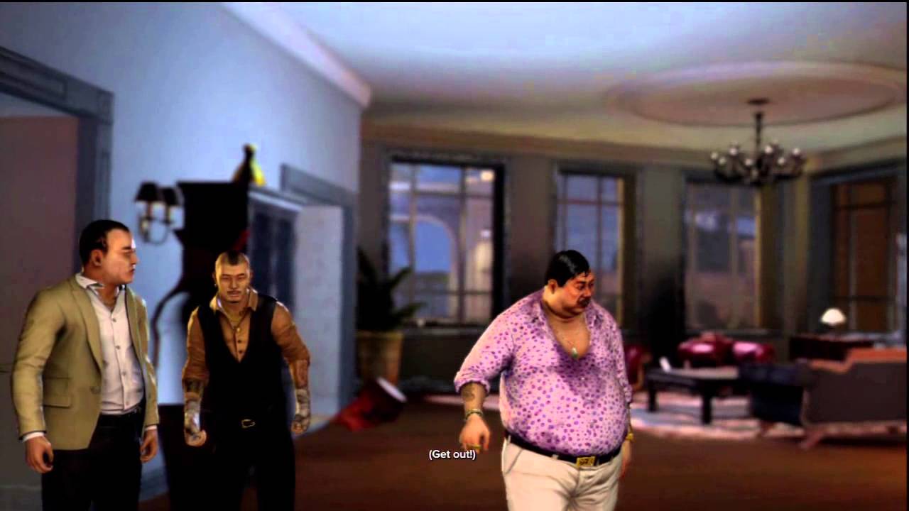 Sleeping Dogs Bad Luck Completed, Old Salty Crab "Salty Time", Two Chins Cutscene, Hack Camers