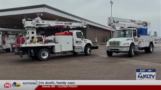 ‘Ice is not a friend’: SWEPCO preps to protect powerlines with 500 onsite crews