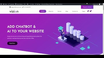Theme Review: How To Install Vizion AI Startup Chatbot WordPress Theme & Demo installation