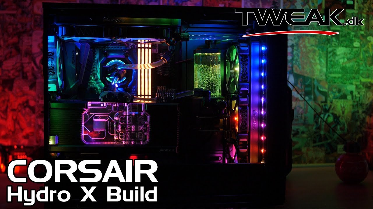 Corsair Hydro X Build Timelapse - Tweak.dk