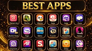 কোন এপ্স সেরা? | chamet app | kome app | olamet app | meto app | recho app | salsa app?
