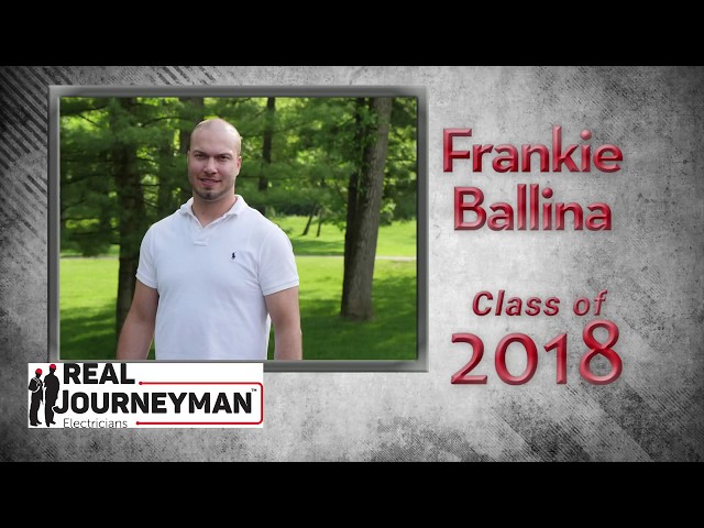 2018 Real Journeyman Grads - Frankie Ballina