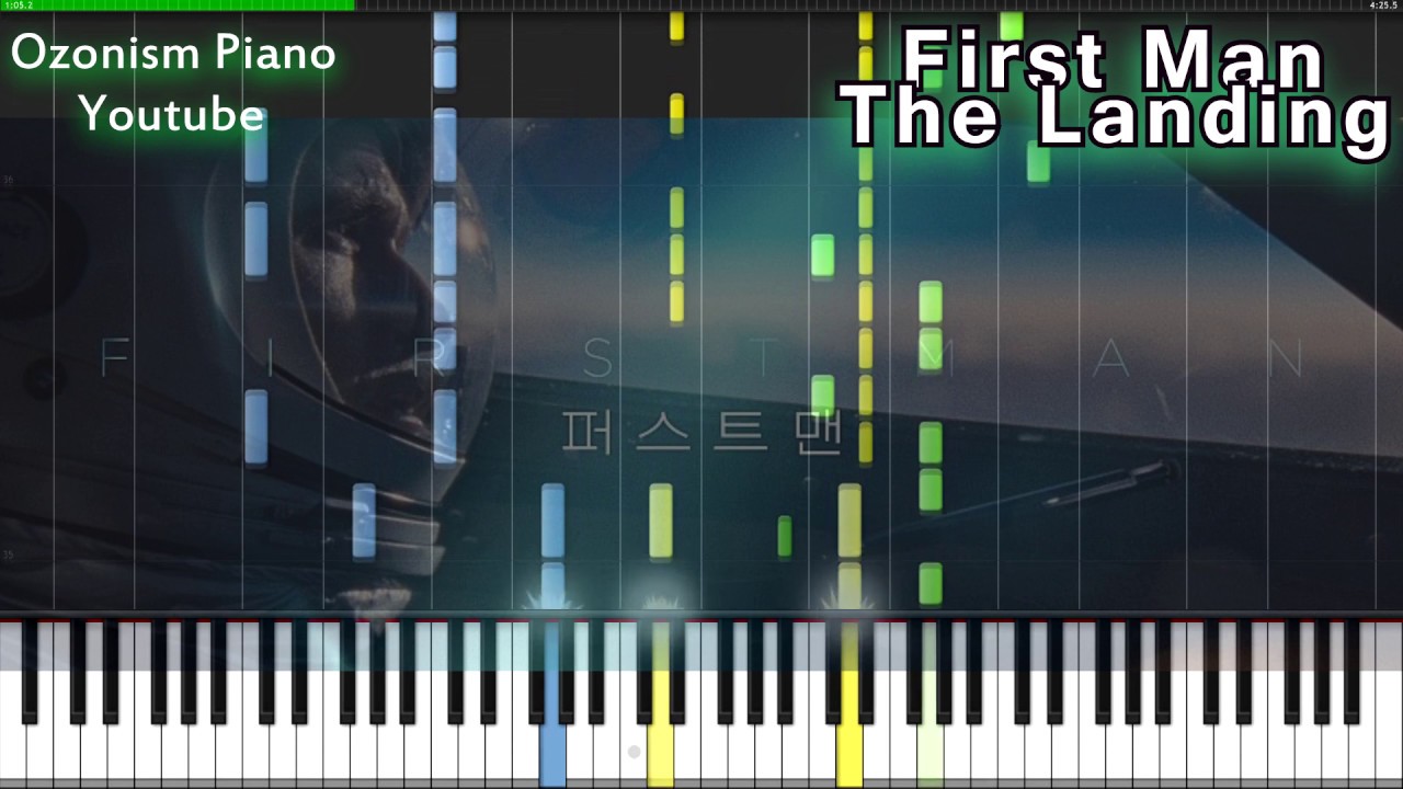First Man Ost Piano "The Landing"[퍼스트맨 OST 피아노]