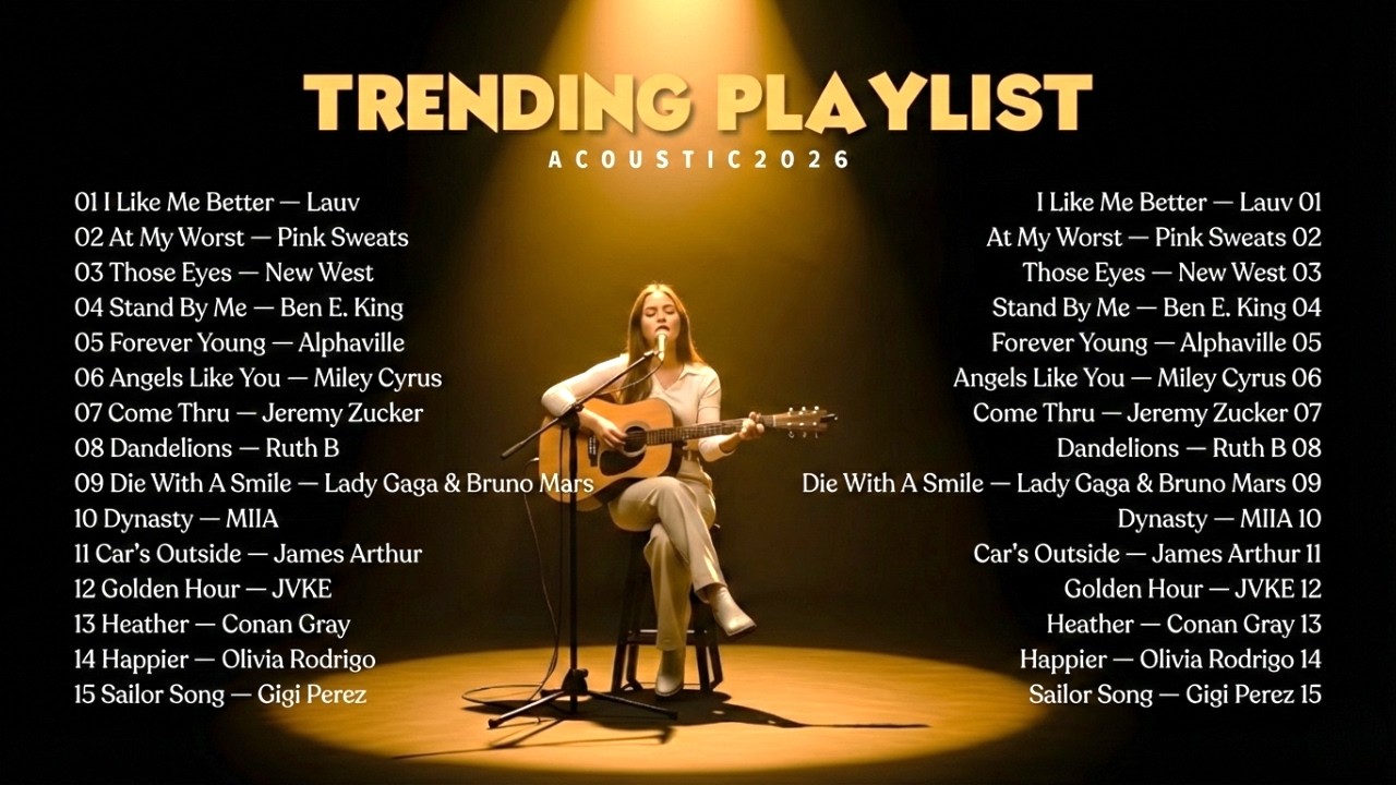 Trending TikTok Song 2026 💞🎵| New English Love Song That Feel Deep | Happier, Sailor Song, Heather