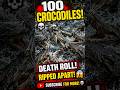 Skeleton vs 100 Crocodiles 🐊💀 #skeleton #shorts #youtubeshorts #3danimation #viral #horror
