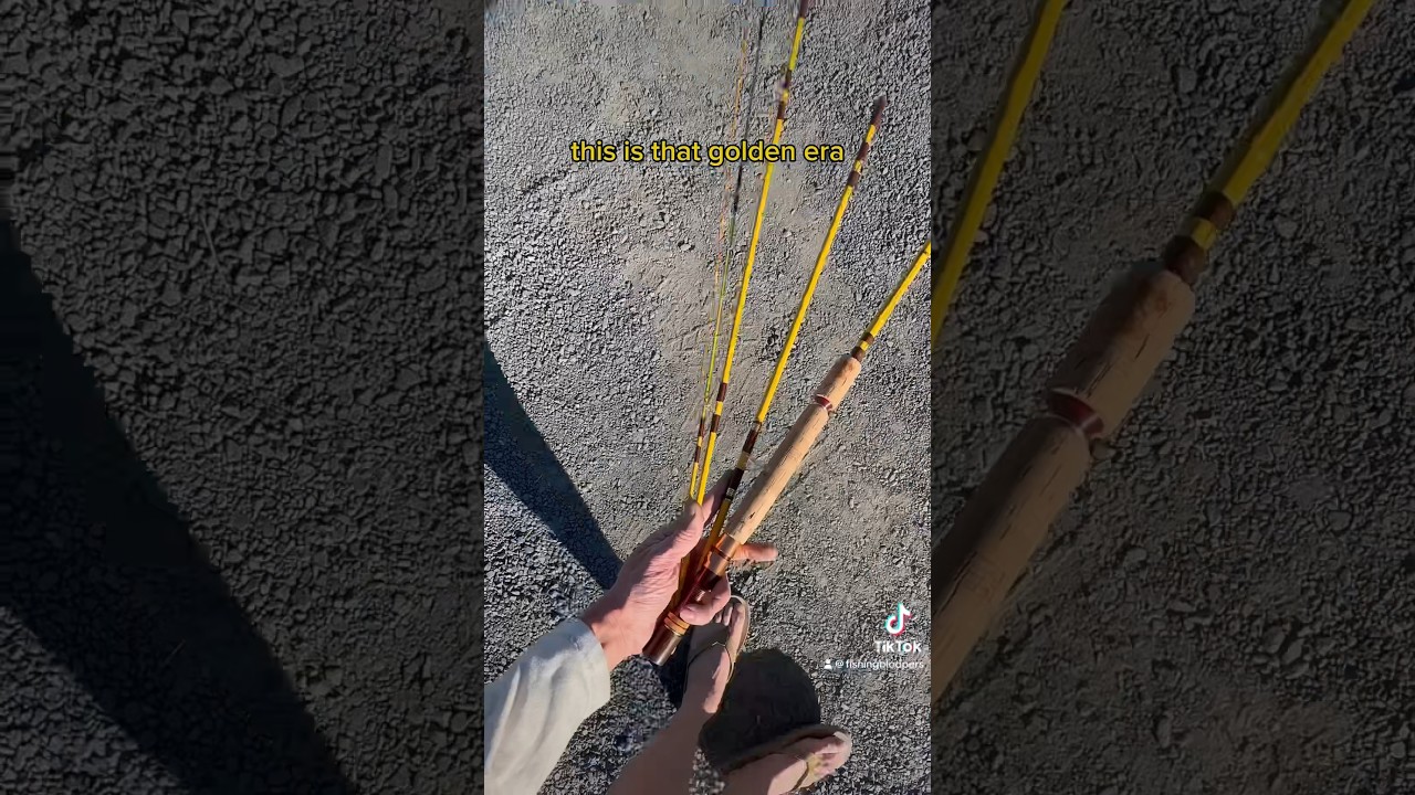 Vintage fishing rod for the win