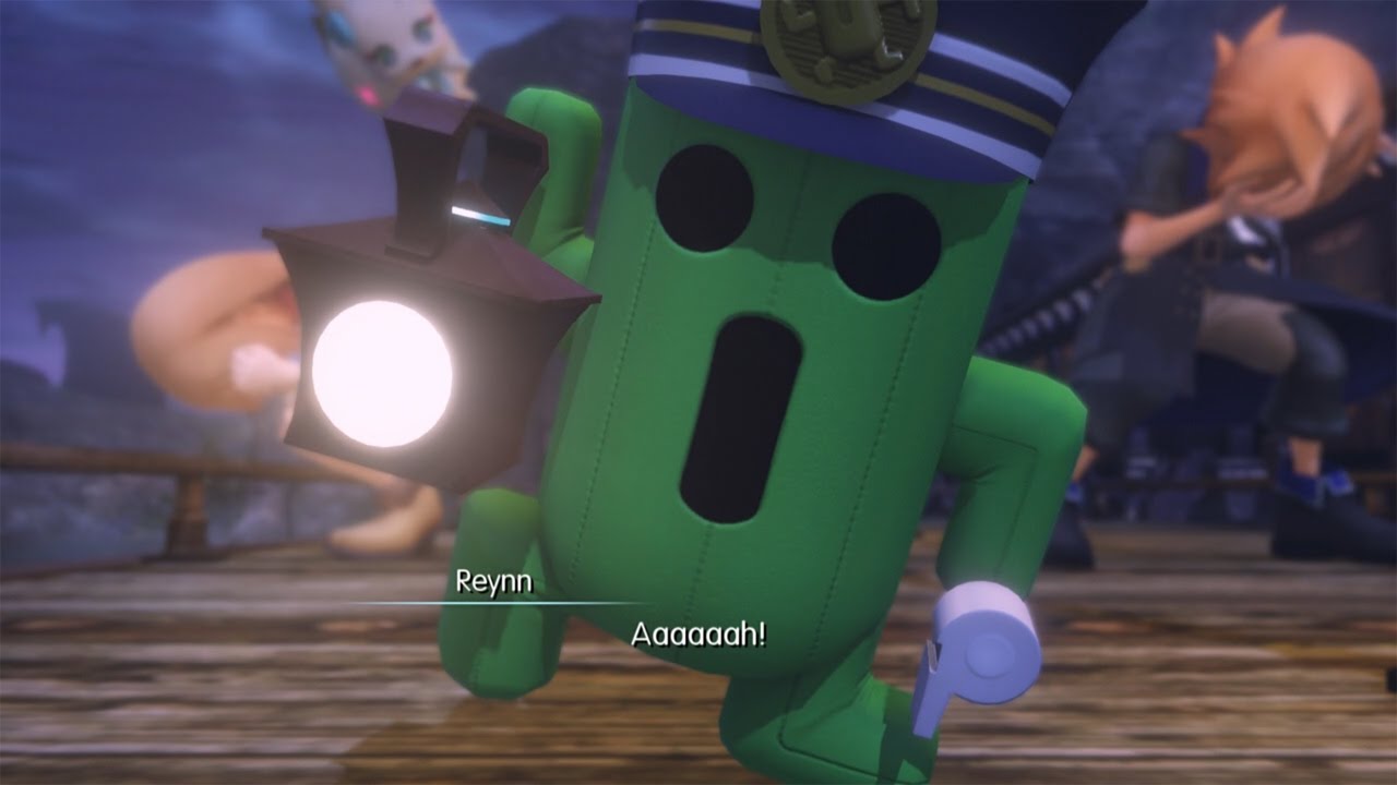World of Final Fantasy - Reynn VS Cactuar Conductor - YouTube