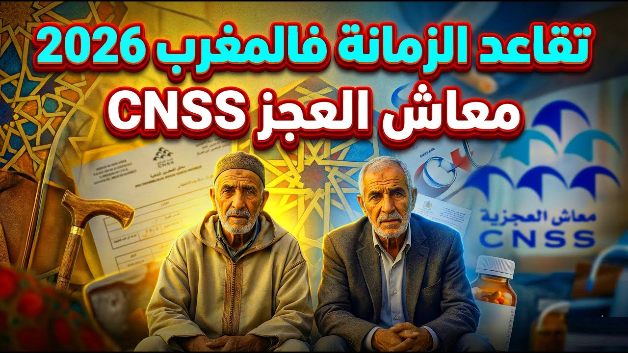 معاش الزمانة CNSS بالمغرب: شرح مفصل للشروط الطبية والإدارية وكيفاش تتفادى الرفض