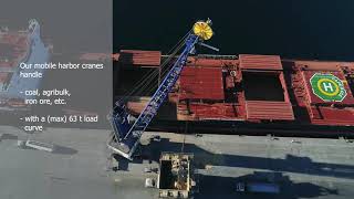 Konecranes Gottwald Mobile Harbor Cranes Grain Handling