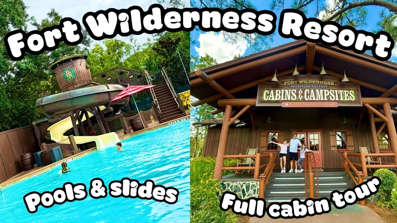 Загородные домики Disney’s Fort Wilderness 🌲 Бассейны, костры и развлечения на гольф-карах