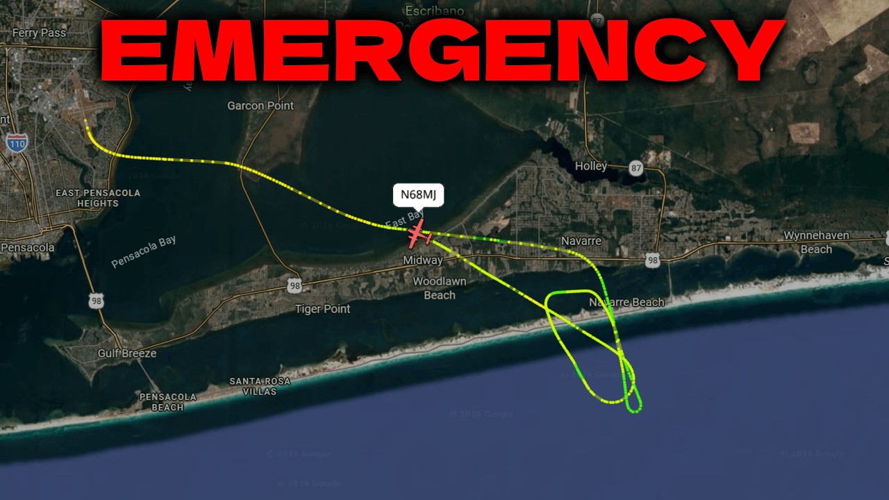 Tracking DA42 Emergency (Landing Gear Won't Deploy) with LIVE ATC