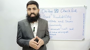 Good Readability - ON PAGE SEO CHECKLIST 2024 - SEO Guy