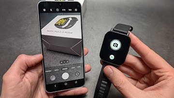 How to Take a Picture with Camera on Xiaomi Redmi Watch 5 ACTIVE ( Remote Camera Control)