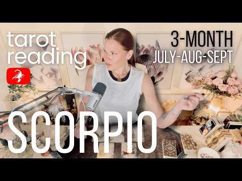 SCORPIO ♏️ More Ups Than Downs & Congratulations! | 3-Month Overview | Tarot Reading 🔮 July-Aug-Sept