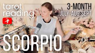 SCORPIO ♏️ More Ups Than Downs & Congratulations! | 3-Month Overview | Tarot Reading 🔮 July-Aug-Sept
