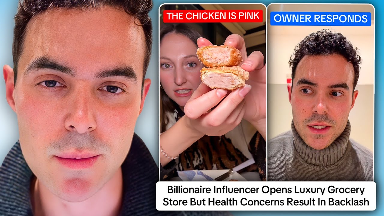 Инфлюенсер открывает «элитный продуктовый магазин», но опасения по поводу его здоровья вызывают н...