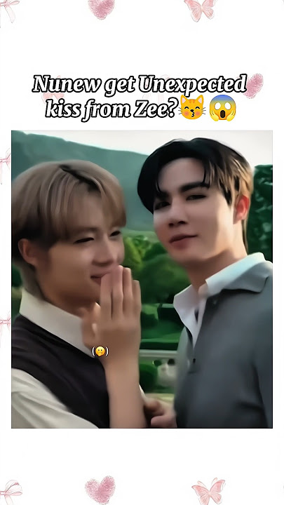Nunew can't hid his emotions?👀😽💘#bl #thaibl #zeenunew #thenextprince #zonzon #shorts