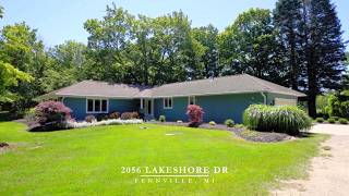 Mid Century Ranch Near Lake Michigan | Pool, Privacy & Scenic Views | 2056 Lakeshore Drive