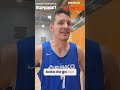 Krejči o Jokiću pred meč Srbije i Češke #novars