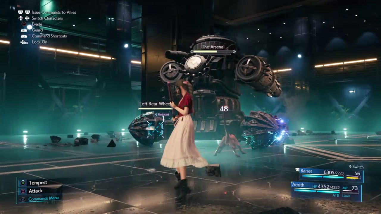 FINAL FANTASY VII REMAKE The Arsenal (Hard) - YouTube