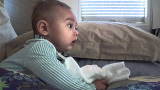 Miguel 4Meses,Sentado