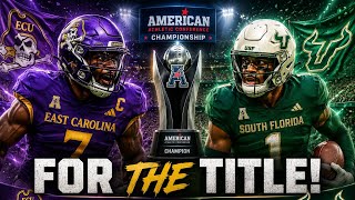 IT ALL COMES DOWN TO THISβ¦ π | ECU vs USF | AAC Championship