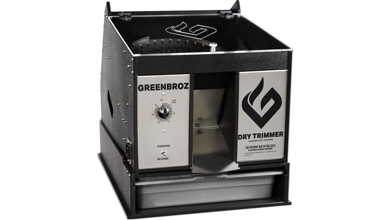 GreenBroz 215 Dry Trimmer-LIVE DEMO