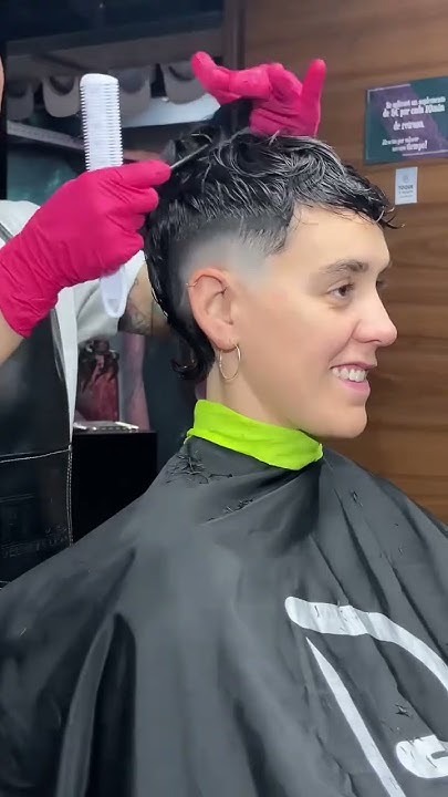 Mohawk o Mullet? Proximamente tutorial en mi canal #barber #barberart # ...