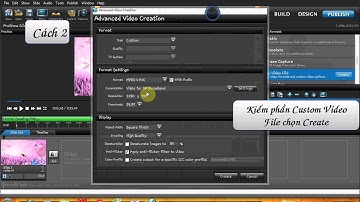 Tổng hợp các cách xuất video nhẹ và nét trong Proshow Producer