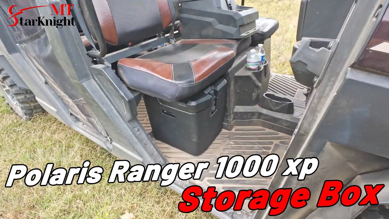 Maximize Storage: Polaris Ranger XP 1000 Under Seat Storage Box ...