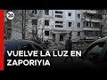 🚨 EUROPA | Se restableció la ENERGÍA en zonas controladas por RUSIA en la región ZAPORIYIA