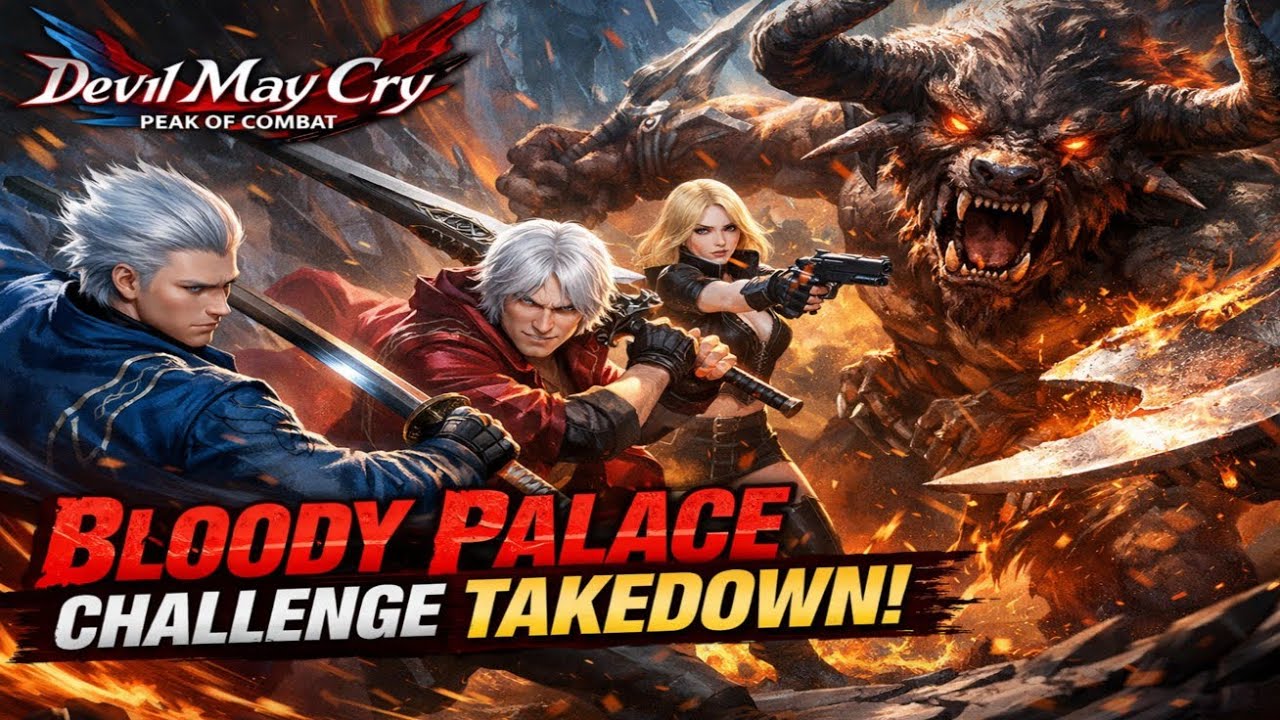 Bloody palace challenge Takedown minator boss | DMC POC | iconic gaming.