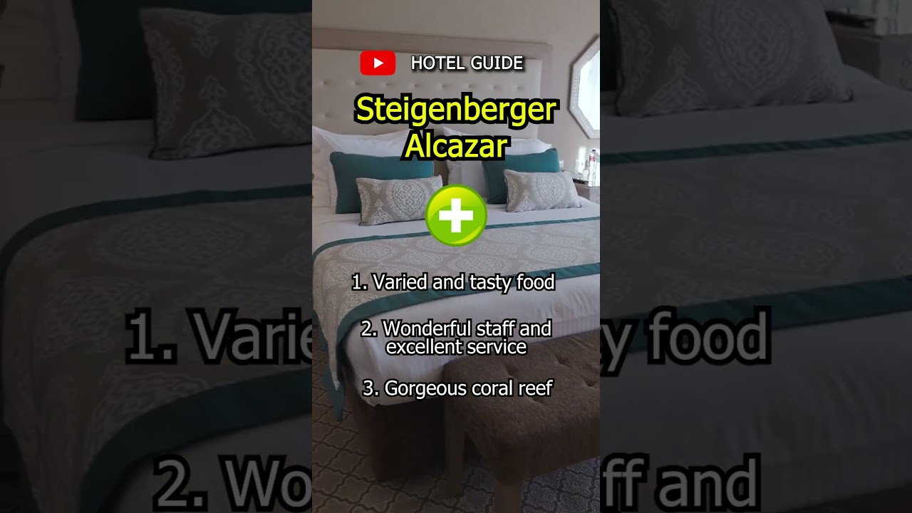 Steigenberger Alcazar - best hotel in Sharm El Sheikh Egypt 