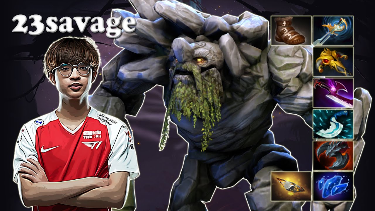 23savage - Tiny Safelane | Dota 2 7.30d Gameplay