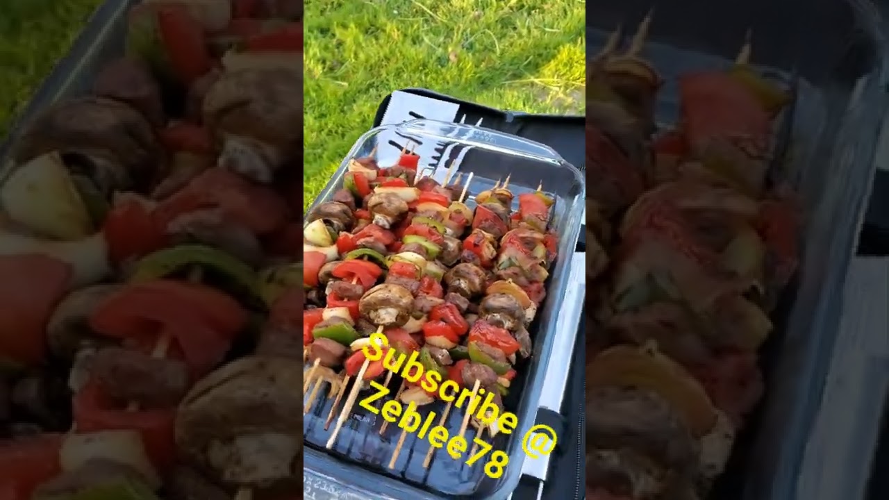 cooking on the SMOKE HOLLOW  grill