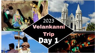 Velankanni Family Tour Day 1.#travelvlog #velankanni#velankannichurch #naanumnilanum#familytour