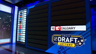 Every pick in the 2023 NHL Draft Lottery