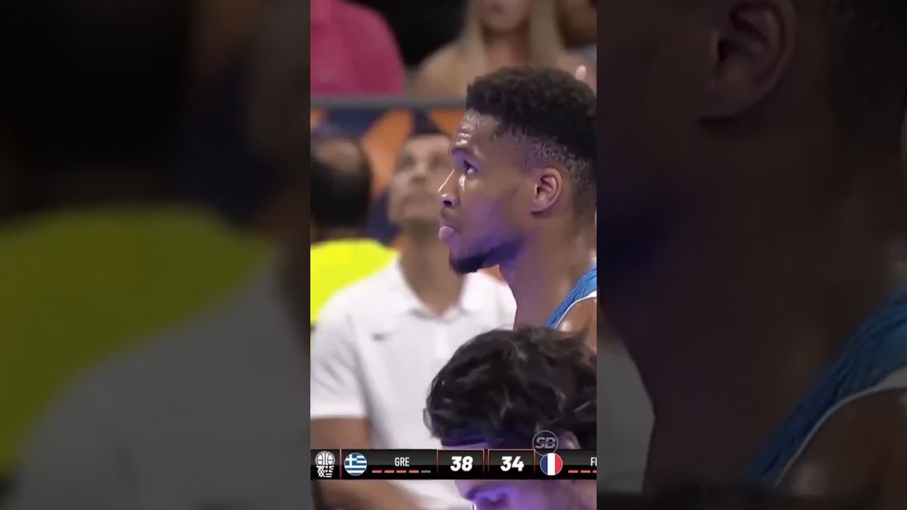 Giannis Antetokounmpo's Impact on International Basketball Greece vs France Highlights