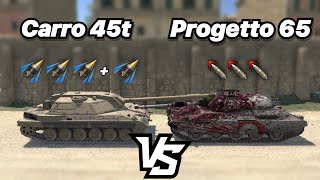 :  #125 | c   " " | Carro 45t VS Progetto 65 |  ?